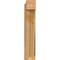 Ekena Millwork Traditional Block Rough Sawn Outlooker, Western Red Cedar, 8"W x 32"D x 40"H OUT08X32X40TRA05RWR - alternate 2